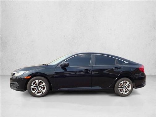 Crystal Black Pearl 2017 Honda Civic LX