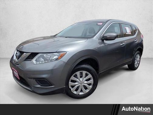 Gun Metallic 2015 Nissan Rogue S