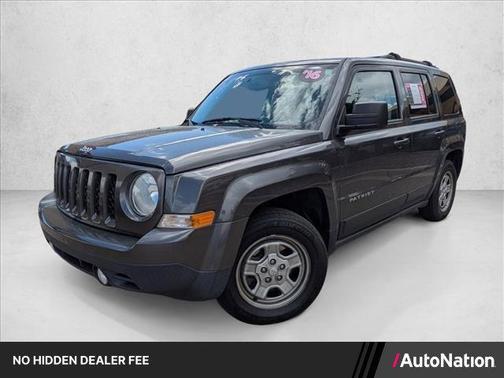 Granite Crystal Metallic Clearcoat 2016 Jeep Patriot Sport
