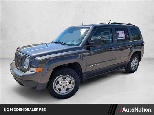 Granite Crystal Metallic Clearcoat 2016 Jeep Patriot Sport