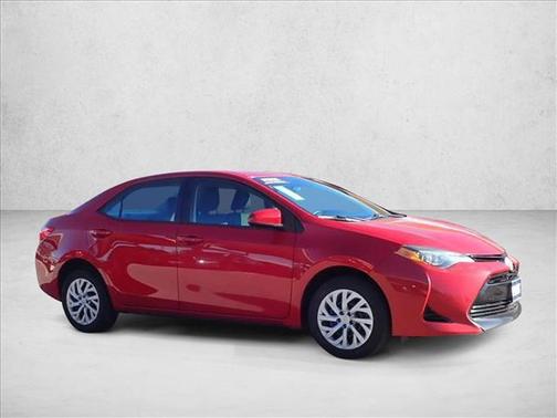 Barcelona Red Metallic 2017 Toyota Corolla LE