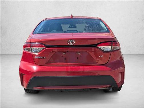 Barcelona Red Metallic 2020 Toyota Corolla LE