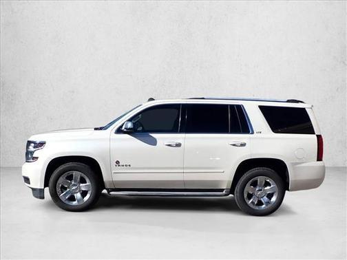 White Diamond Tricoat 2015 Chevrolet Tahoe LTZ