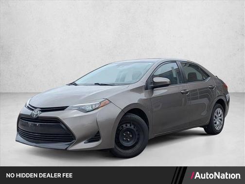 Falcon Gray Metallic 2017 Toyota Corolla LE