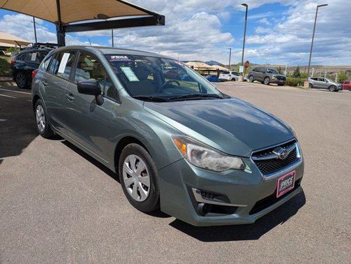 Jasmine Green Metallic 2016 Subaru Impreza 2.0i