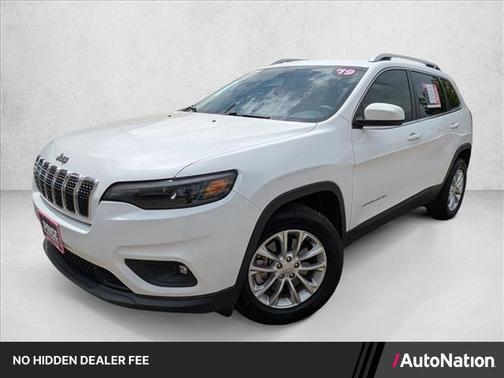 Bright White Clearcoat 2019 Jeep Cherokee Latitude