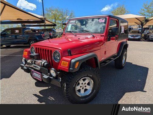 Flame Red 2004 Jeep Wrangler Unlimited