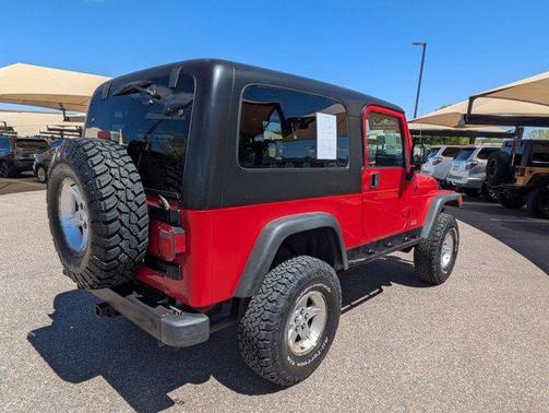 Flame Red 2004 Jeep Wrangler Unlimited