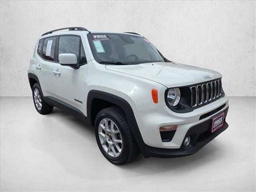 Alpine White Clearcoat 2019 Jeep Renegade Latitude
