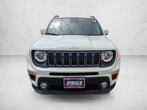 Alpine White Clearcoat 2019 Jeep Renegade Latitude