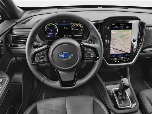 Crystal Black Silica 2026 Subaru Forester Hybrid Touring