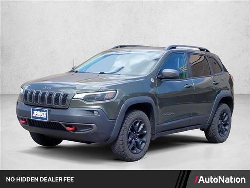 Olive Green Pearlcoat 2020 Jeep Cherokee Trailhawk