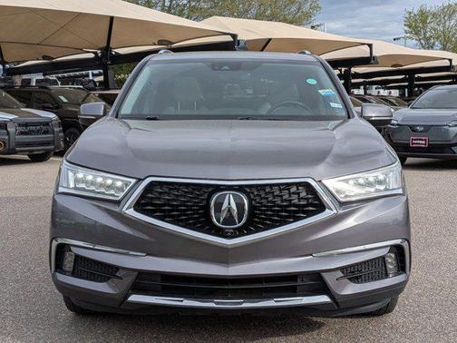 Gray 2018 Acura MDX 3.5L w/Advance & Entertainment Pkgs