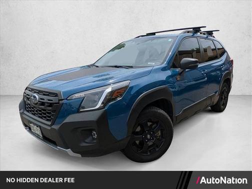 Geyser Blue 2022 Subaru Forester Wilderness