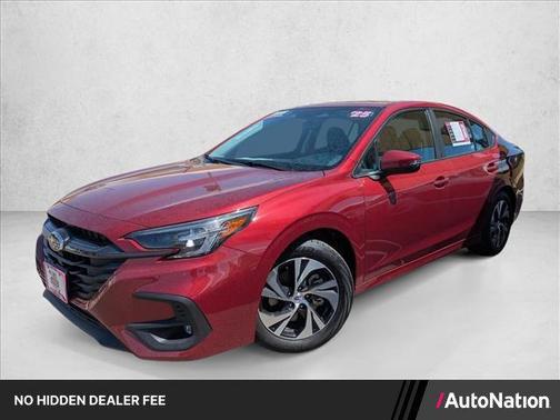 Crimson Red Pearl 2025 Subaru Legacy Premium