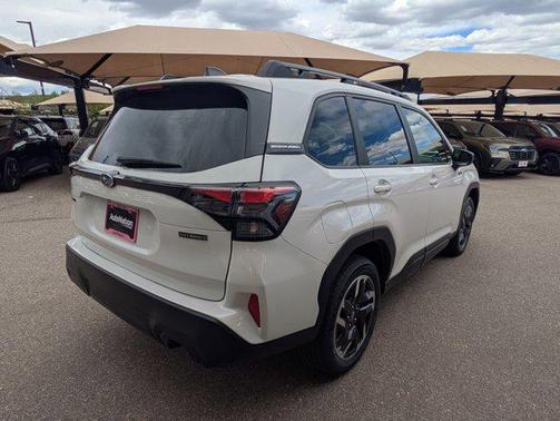 Crystal White Pearl 2026 Subaru Forester Hybrid Premium