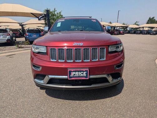 Deep Cherry Red Crystal Pearlcoat 2014 Jeep Grand Cherokee Summit