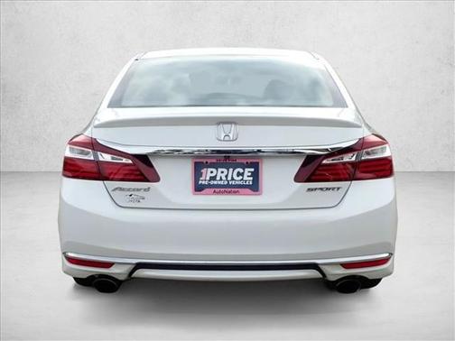 White Orchid Pearl 2017 Honda Accord Sport
