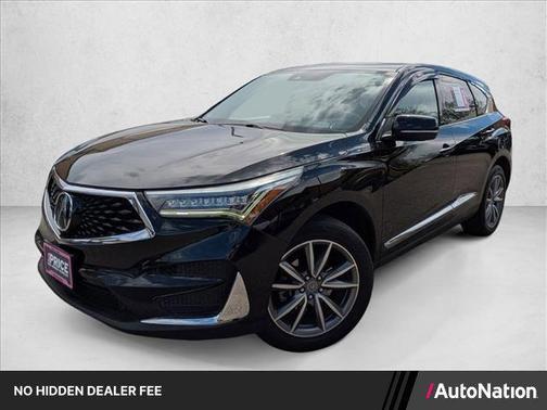 Black 2021 Acura RDX Technology Package