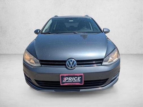 Tungsten Silver Metallic 2015 Volkswagen Golf SportWagen TDI SEL 4-Door