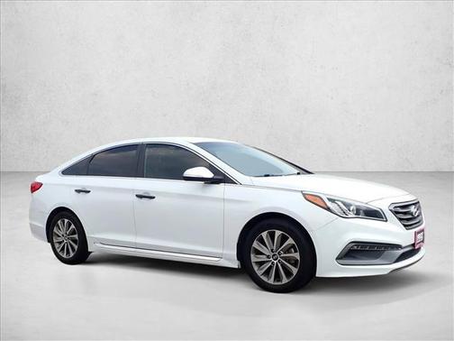 Quartz White Pearl 2017 Hyundai SONATA Sport