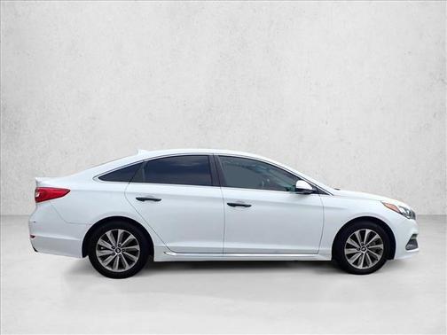 Quartz White Pearl 2017 Hyundai SONATA Sport