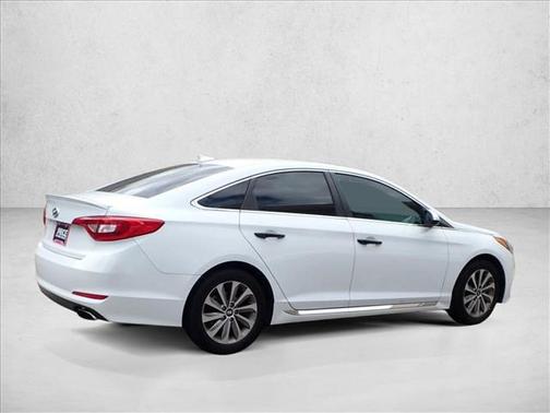 Quartz White Pearl 2017 Hyundai SONATA Sport