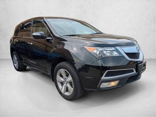 Crystal Black Pearl 2012 Acura MDX 3.7L Technology