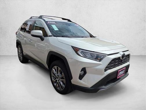 Blizzard Pearl 2020 Toyota RAV4 Limited