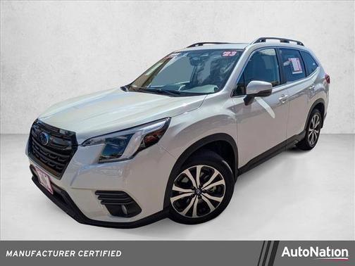 Crystal White Pearl 2023 Subaru Forester Limited