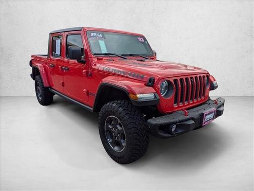 Firecracker Red Clearcoat 2023 Jeep Gladiator Rubicon
