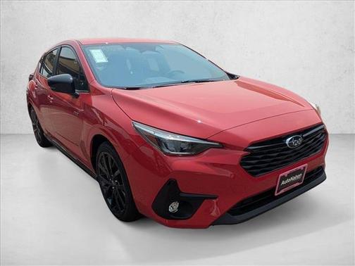 Pure Red 2026 Subaru Impreza RS