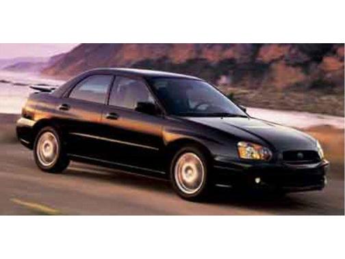 Pacifica Blue Pearl 2004 Subaru Impreza 2.5 RS