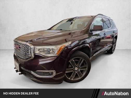 Black Cherry Metallic 2017 GMC Acadia Denali