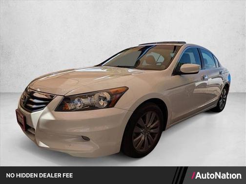 White Orchid Pearl 2011 Honda Accord EX-L