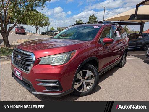Crimson Red Pearl 2019 Subaru Ascent Premium 8-Passenger
