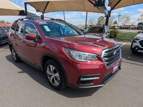 Crimson Red Pearl 2019 Subaru Ascent Premium 8-Passenger