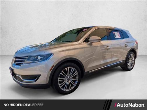 Palladium White Gold Metallic 2017 Lincoln MKX Reserve