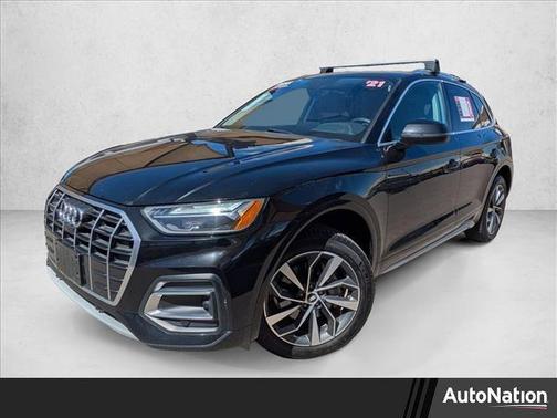 Mythos Black Metallic 2021 Audi Q5 45 Premium Plus