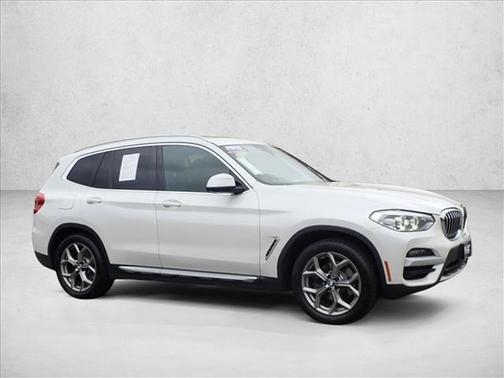 Mineral White Metallic 2020 BMW X3 xDrive30i