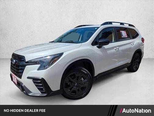 Crystal White Pearl 2025 Subaru Ascent Onyx Edition Touring 7-Passenger
