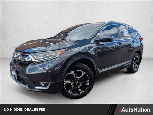 Gray 2017 Honda CR-V Touring