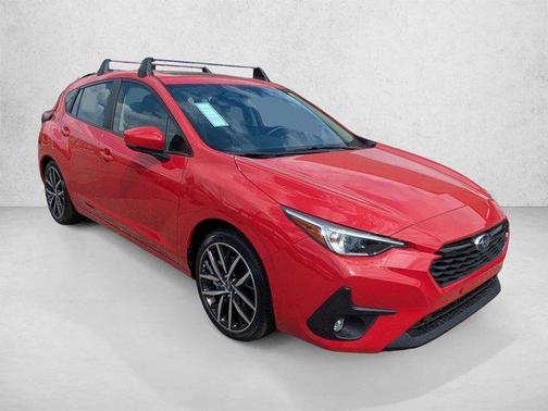 Pure Red 2026 Subaru Impreza Sport