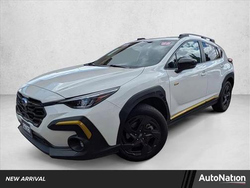 Crystal White Pearl 2025 Subaru Crosstrek Sport
