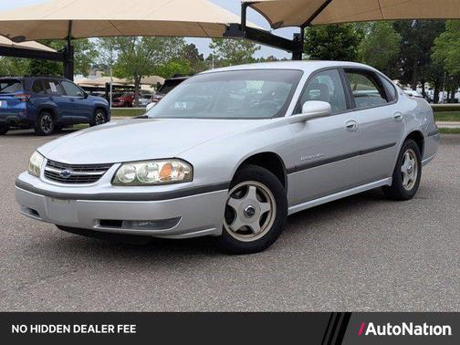 Galaxy Silver Metallic 2001 Chevrolet Impala LS