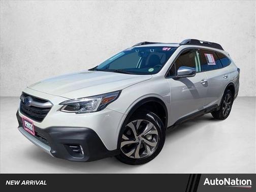 Crystal White Pearl 2021 Subaru Outback Touring XT
