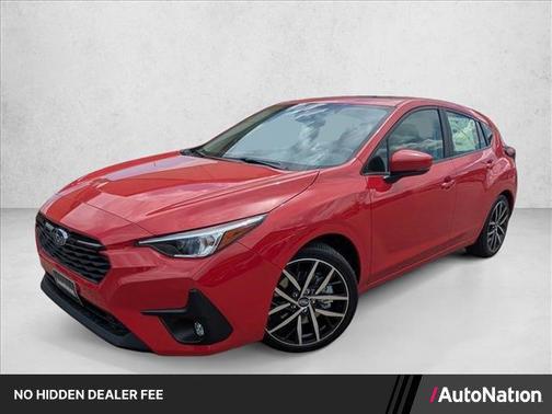 Pure Red 2026 Subaru Impreza Sport