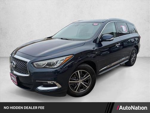 Hermosa Blue 2017 INFINITI QX60 Base