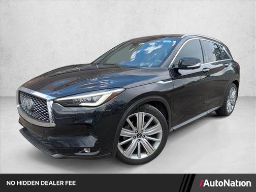 Eclipse Black 2019 INFINITI QX50 ESSENTIAL