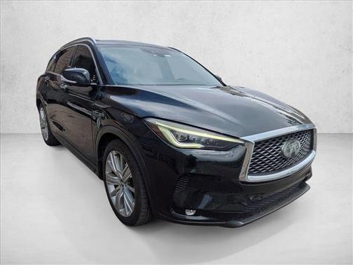 Eclipse Black 2019 INFINITI QX50 ESSENTIAL